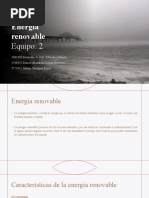 Energía Renovable Eq2