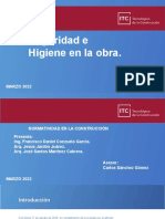 Seguridad e Higiene en Obra - Presentacion.