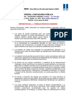 INSTRUCTIVO PARA TRABAJO PRÁCTICO No.1 - PRIMER PARCIAL