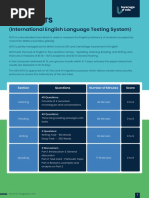 About IELTS: International English Language Testing System