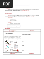 Lesson Plan For Demonstration