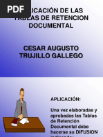 Tablas de Retencion Documental
