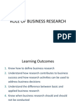 Session1 - Introduction To Business Research