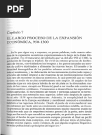 Capítulo 7 El Largo Proceso de La Expansión ECONÓMICA, 950-1300