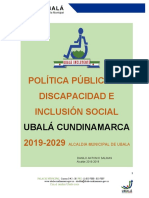 PP de Discapacidad 2019