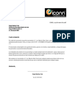 Carta de Recomendación Laboral Membretada 1