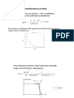 The Sommerfeld Theory of Metal