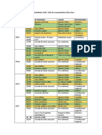 Plan de Actividades 2022 Eben-Ezer