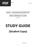 MA1-Study Guide (Student Copy) - Updated For July 2021