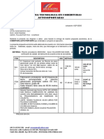 Cotizacion Aton Ingenieros Sac-Camana