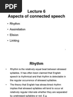 Lecture 6 - Aspect of Connected Speech