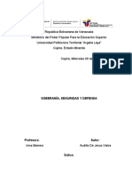 Irma Marrero-Soberania, Seguridad y Defensa... Audilio Vieira...