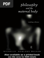 Michelle Boulous Walker-Philosophy and The Maternal Body - Reading Silence-Routledge (1998)