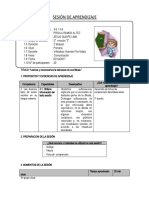 SESIÓN DE APRENDIZAJ4 Fabula Agosto