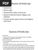 Sources of Hindu Law