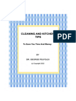 2022 - George Felfoldi (Cleaning-eBook) - Cleaning and Ktichen Tips, 111 Pages