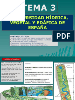 Tema 3 La Diversidad Hídrica y Biogeográfica