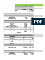 Inversión y Costos Implementacion