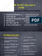 Review Buku William N Dunn