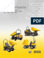 Clase Compacta: Dumpers Wacker Neuson Con Tracción en Todas Las Ruedas 1001 1501 3001 6001