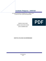 Universidade Pitágoras - UNOPAR: Sistema de Ensino Presencial Conectado Licenciatura Plena Enfermagem