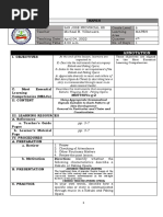 School Grade Level 8 Teacher Michael B. Villanueva Learning Area Mapeh Teaching Date April 04, 2022 Quarter 4 Teaching Time 8:00 A.M. No. of Days 1