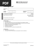 Cambridge IGCSE: Co-Ordinated Sciences 0654/62