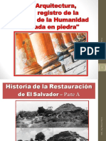 Historia Del Restauro en El Salvador