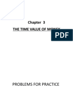 Chapter 3 Time Value of Money - Practice Problems