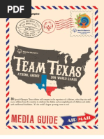 Special Olympics Texas 2011 World Games Media Guide