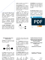 Aptitud Física TRIPTICO