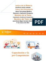 Tarea 5 Capacitación y Gestión Por Competencias