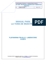 1 - Manual para La Toma de Muestra