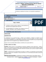 8 - Protocolo Limpieza y Desinfeccion Del Laboratorio