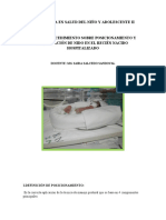 Guia de Procedimiento Sobre Posicionamiento y Elaboracion de Nido en El Recien Nacido Hospitalizado