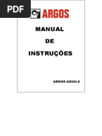 Manual de Instruções Argos 43