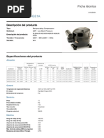 Ficha Tecnica Tecumseh AE2415Z GS1A