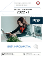 Guia Informativa Admision 2022-I