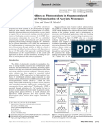 DimethylDihydroacridines As Photocatalysts in Organocatalyzed ATRP