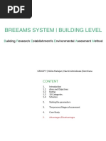 Breeams System - Building Level: Uilding Esearch Stablishment's Nvironmental Ssesment Ethod