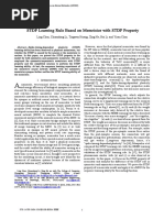 STDP Learning Rule Based On Memristor With STDP Property