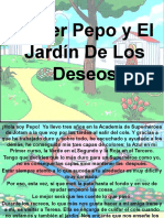 Cuento de SUPER PEPO Y EL JARDIN DE LOS DESEOS