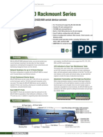 Nport 5600 Rackmount Series: 8 and 16-Port Rs-232/422/485 Serial Device Servers