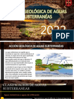 Diapositivas - Acción Geológica de Aguas Subterráneas