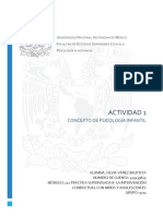 Linea de Tiempo Psicopatologia Infantil