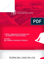 Clase I - Teoria Del Caso en Los Procesos Constitucionales. Generalidades, Definicion - Importancia-2022