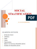 Social ST Tification: By: S.E.SIVAM (19BLB1056)