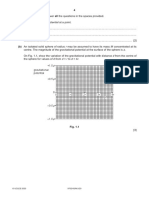 4 All The Questions in The Spaces Provided. 1 (A) Define Gravitational Potential at A Point