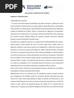 Caso Práctico Administracíon Científica