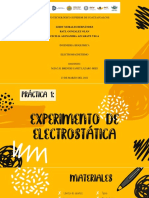 Practica 1-Experimento de Electrostática